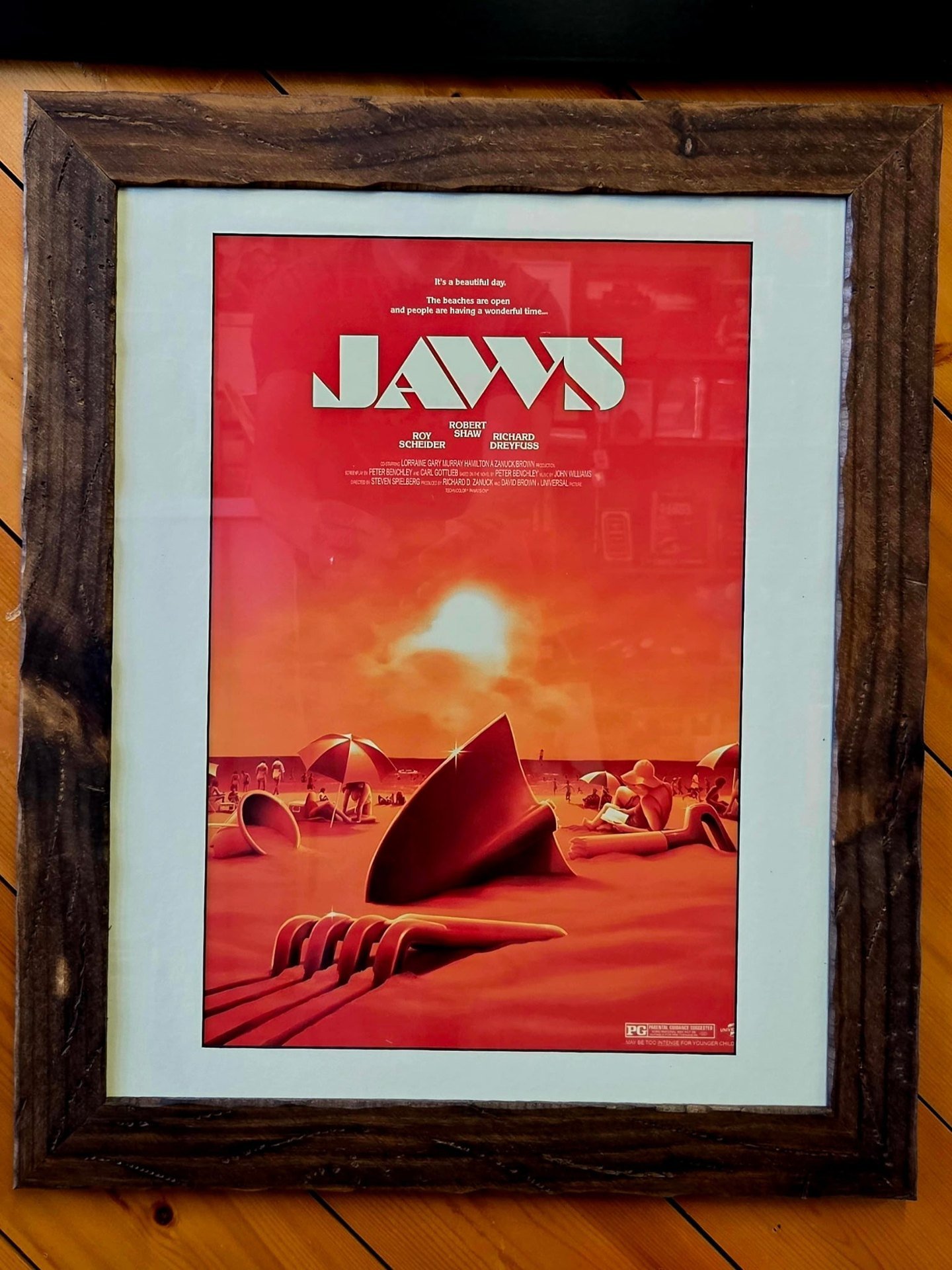 The Jaws collection. It all started with a book. I still sell a lot of new copies of Jaws and I'm always trying to find